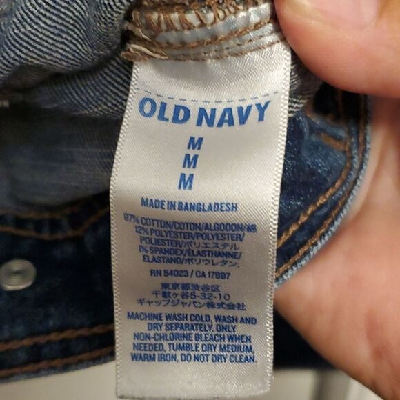 Old Navy denim jacket, size medium - Picture 3 of 6